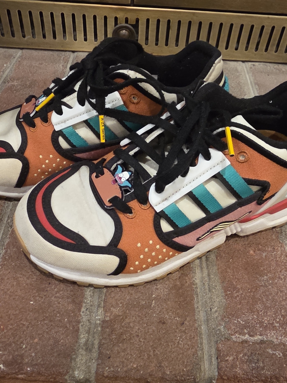 Adidas Limited Edition The Simpson's Krusty The Clown Sneakers